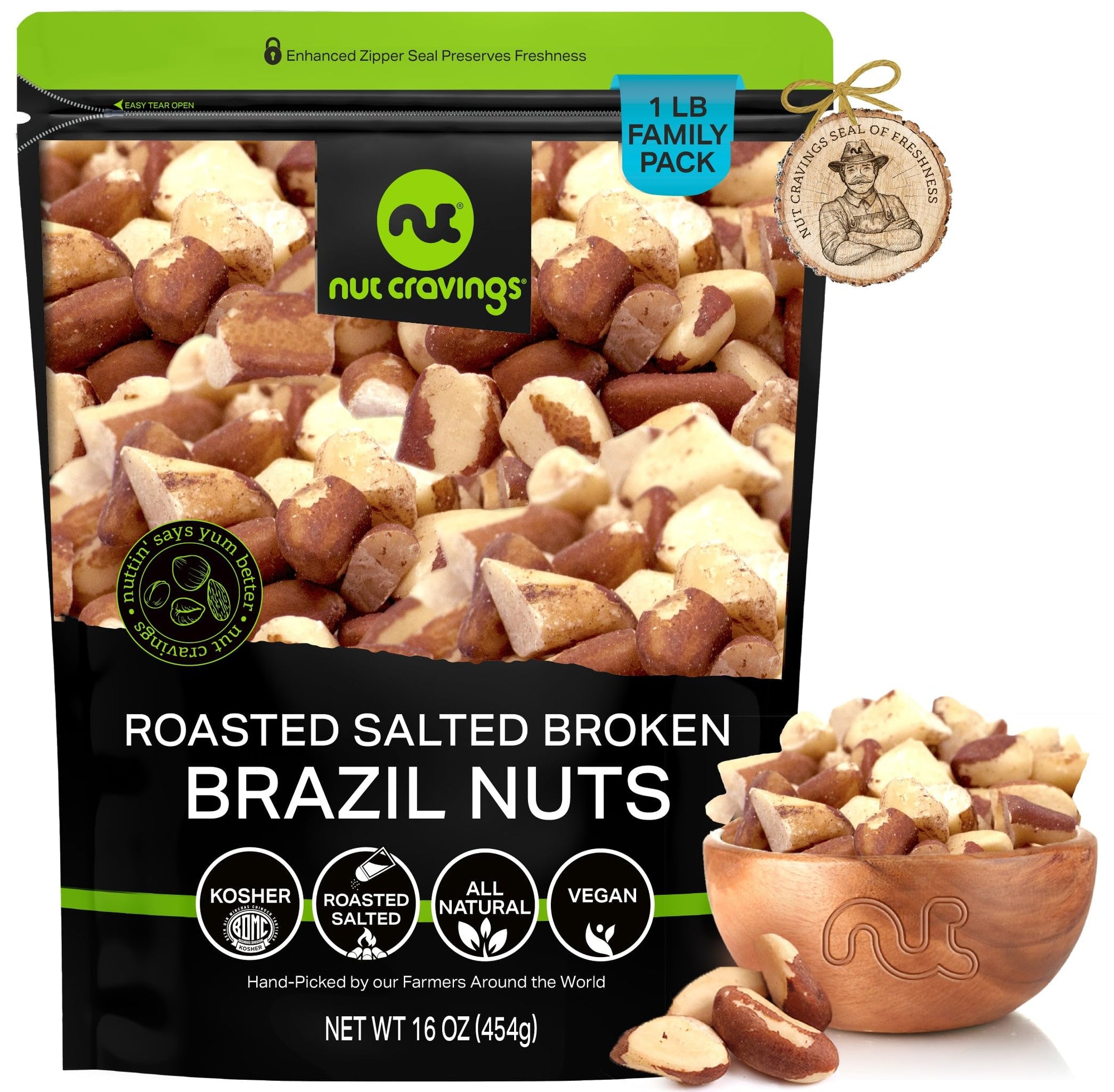 Raw Brazil Nuts Bulk Pack