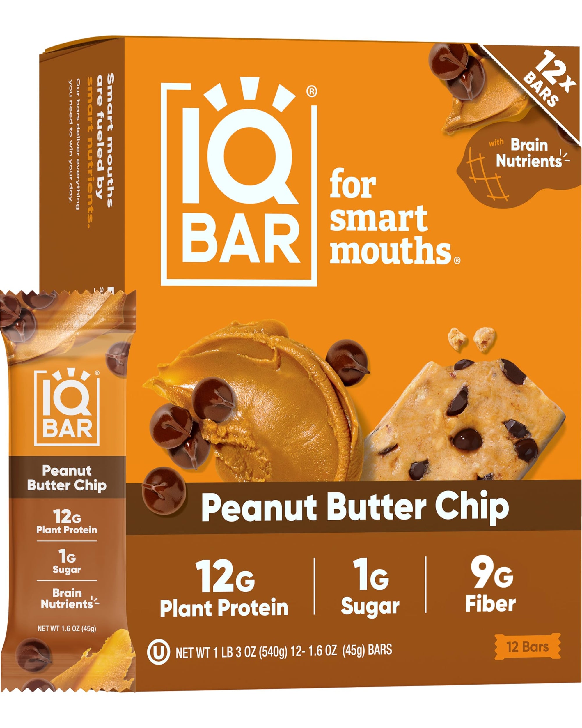 Plant Protein Bars for Focus & Energy