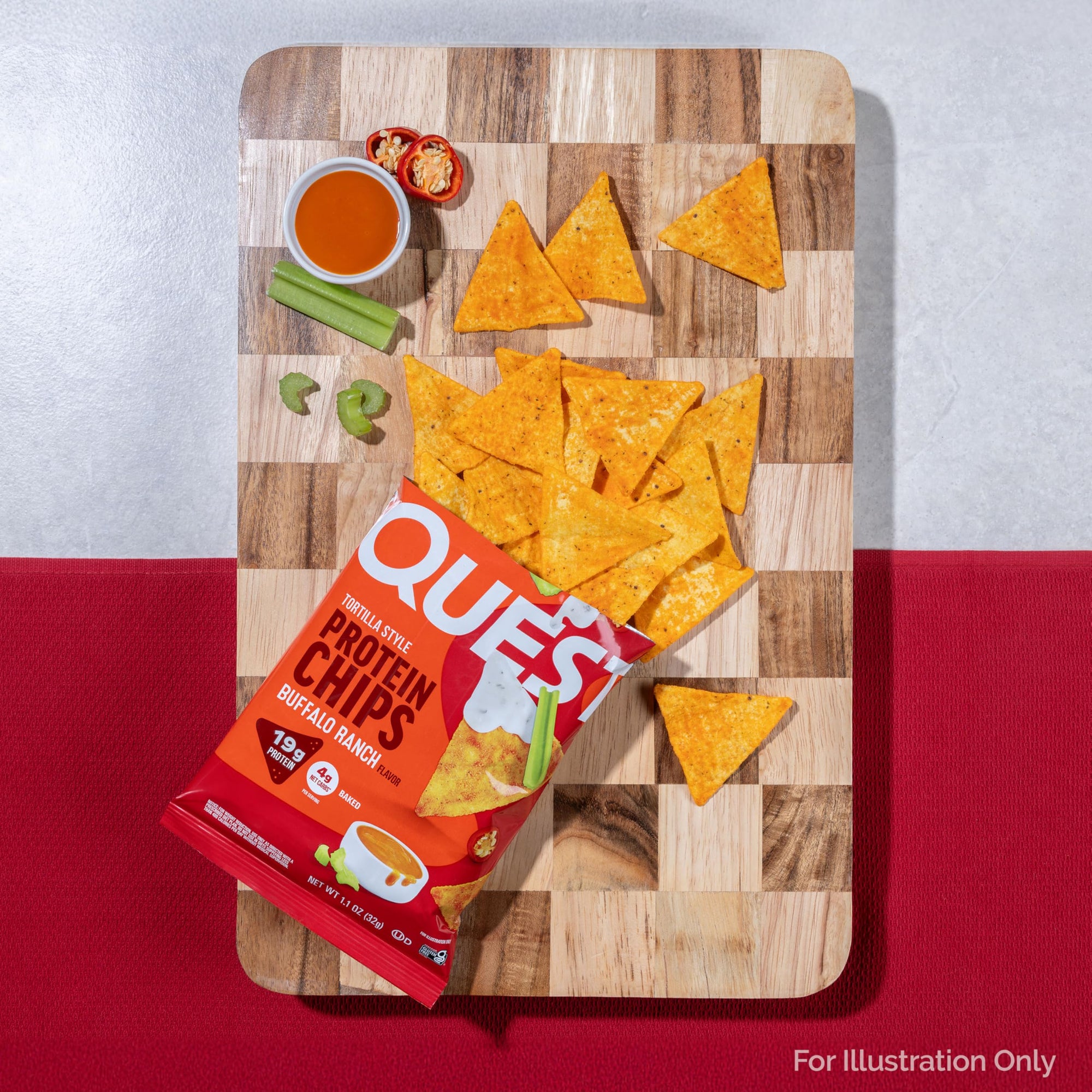 Quest Nutrition Loaded Taco Tortilla Style Protein Chips