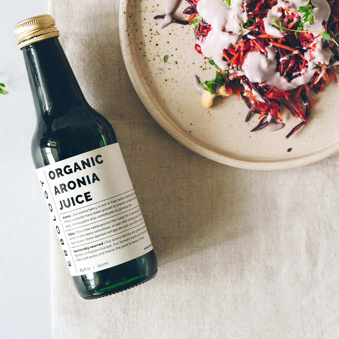 100% Organic Aronia Berry Juice 8.5 fl oz